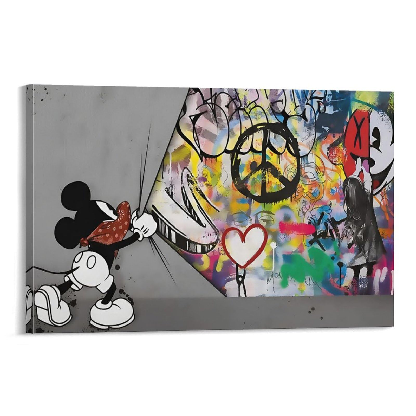 マット額装付/DEATHNYC/限定アートポスター/バンクシー/シルクスクリーン マット額装/DEATH NYC シルクスクリーン/バンクシー/草間彌生